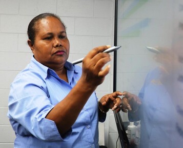 Eva Ronald, Assistant Accounts Manager, TE PNG